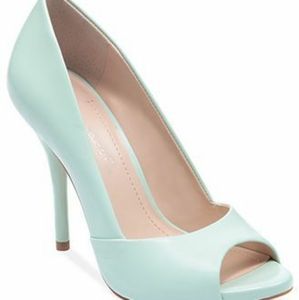 BCBG Mint Julep "izzie" Open Toe Pumps